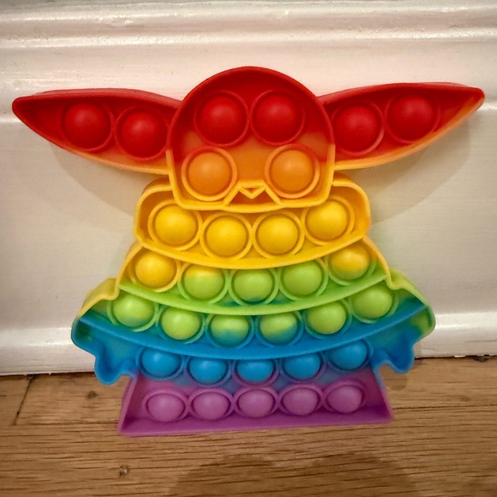 Rainbow Pop Fidget Toy